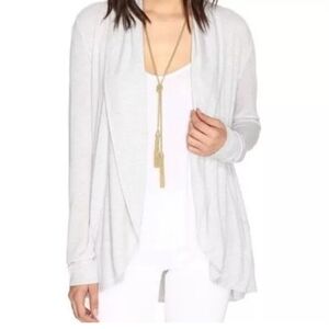 Lilly Pulitzer White Open Cardigan Long Sleeve Top Shirt  Extra Small💯 cotton